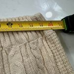 Forever 21 NWT x Pantone Shorts M Womens Ivory Cream Cable Knit High Rise Photo 3