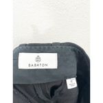 Babaton Aritzia  The Effortless Pleated Wide Leg Pants Size 12 Black Office Chic Photo 4