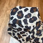 Y2K Spice Girls Short Sleeve Mesh New York and Company Top Size Small Cheetah Brown Photo 5