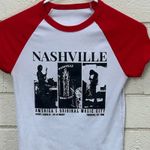 Nashville Raglan Tee size XS White Photo 2