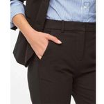 J.Crew Womens Pants Black Size 8 Kallie Pant Career Office Work Cotton Blend Photo 1