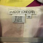 Maggy London Zipper Blazer Jacket Size 8 Photo 8