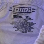 Aaliyah Y2K White graphic Sweatpants XXL Photo 4