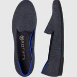 Rothy's Rothy’s The Loafer in Navy Heather Blue Slip-on Flat Rounded Toe Womens Size 9 Photo 0