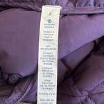 Lululemon Fluff Off Hooded PulloverDown Zinfandel Purple size 6 Photo 9