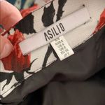 Asilio Case Of Roses Skirt Size 4 Floral Mini White Pink Photo 4