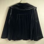 City Girl By Nancy Bolen Sz L Blazer Jacket Black Velour Velvet Holiday Classic Size L Photo 6