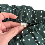 Exlura  High Waisted Polka Dot Pleated Midi Skirt Size Small Photo 5