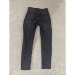mott bow mom jeans gray Black wash 26x28 Size 26 Photo 5