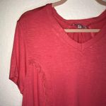 White Birch Pink Lace Tie Back Tee Sz S BNWOT Photo 2