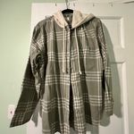 American Eagle  Hooded Flannel Photo 0
