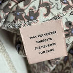 Philosophy • Cream Pink Tan Floral Patterned Tank Top Photo 2