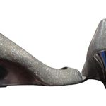 Bandolino  Silver Tufflove Wedges Sz 10M Photo 2