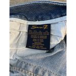 Seven 7 Bootcut Jeans Womens Size 10 Light Blue Denim Sequin Pockets Low Rise Photo 8