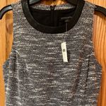 Banana Republic Factory Faux Leather Collar Fit & Flare Skater A-Line Dress Sz 0 Photo 4