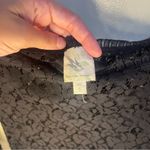 Anthropologie Weston Wear Black Sheer Lace Top 3/4 Sleeve Small Whimsigoth Photo 4