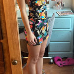 Lulus multicolor hoco dress Photo 0