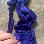 2b Bebe Royal Blue Ruched Tube Top M Size M Photo 2