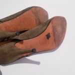 Carven Shoes Suede Bow Accents Slingback Heels Size 8.5 Photo 8