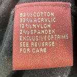 525 America  Black V Neck Women's Size Medium Classic Versatile‎ Pullover Sweater Photo 3