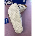 Birkenstock Uji Sandal in Antique White 41 10 Women Nubuck Suede Leather slides Photo 9
