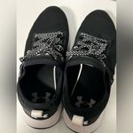 Under Armour  Black and White Athletic Shoes Photo 4