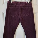 CAbi  Jeans Womens Size 4 Pinwale Corduroy Skinny Low Rise Stretch Purple 90s Photo 3