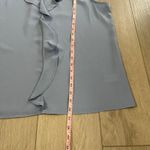 Tahari  ASL Women's Baby Blue Sleeveless Blouse Size XL Photo 5