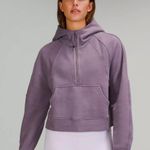 Lululemon Scuba Oversized Half-Zip XS/S dusty lavender Photo 0
