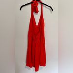 Wild Fable Cute Halter Top, Tie Neck, Deep Orange Dress. Women’s Size XS. Like New! Photo 4