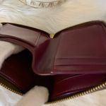 Coach RARE  Small Zip Wallet in Signature
Canvas With Love Print Photo 3