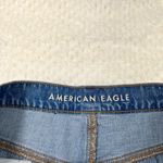 American Eagle  90s Boyfriend Distressed High Rise Denim Shorts 8 Cutoff Y2K Photo 4