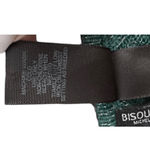 Bisou Bisou  Michele Bohbot Womens Green Sparkly Gold Knit Tunic Shimmering Photo 6