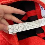 ZARA EUC | women’s bright orange tweed distressed hem miniskirt — XS Photo 6