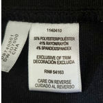 DKNY Dark Gray  Jeans Stretchy Size Large Skinny Faux Front Pocket Photo 4