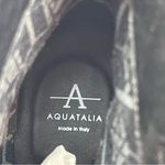 Aquatalia Colbie Weatherproof Bootie Zippers Black Leather Womens 9M 9 Medium Photo 1