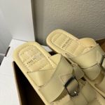 Free People Women’s 6.5 Cream Sloan Buckle Sandals Photo 1