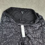 Athena Marie Womens Sequin Pants XL Black Flare Wide Leg Holiday Party Cocktail Photo 7