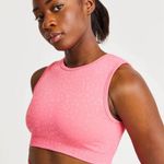 Abyl coral pink speckled seamless sports bra Photo 2