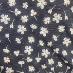 Toad & Co Chaka Organic Cotton Skirt Blue Floral Print Size S Photo 12