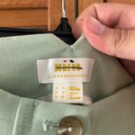 Maeve By Anthropologie Women’s Pleated Front Wide Leg Trousers Green Sz 0 Photo 5