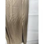 Jessica McClintock Gunne Sax Maxi Gown Dress Women 14 Brown Satin Formal Prom Photo 7