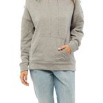 Lazypants Grey Hoodie XS Sweatshirt Plush Hooded Loungewear NWT Womens Cozy Gray Photo 2