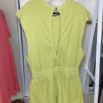 Free People Movement Throw And Go Shortsie Romper In Key Lime NWOT Photo 5