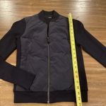 Aztech Mountain Dale of Aspen puffer down Jacket size 38 US 2 Navy Blue Photo 3