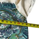 Maeve  Multicolor Paisley Silk Tunic Blouse Women Top Size Small | 37-41 Photo 4