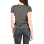 ATM Anthony Thomas Melillo Sparkle Stripe Crew Short Sleeve T Photo 2