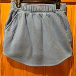 Wild Fable  Blue Fleece Mini Skirt Photo 0