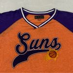 Nba  4 Her 5th & Ocean Phoenix Suns Orange Basketball Shirt Womens 14/16 Girls Photo 1