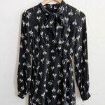 RE/DONE  60s Cowboy Necktie Equestrian Horse Print Silk Dress Photo 4